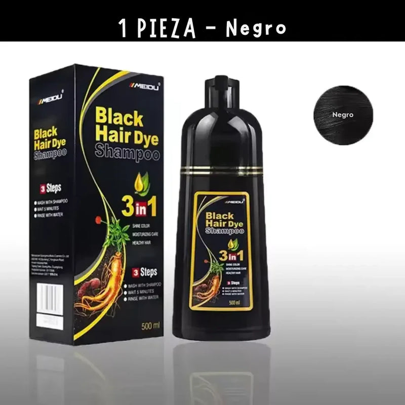 Shampoo Instantáneo Cubre Canas 3 en 1 Natural - Jengibre