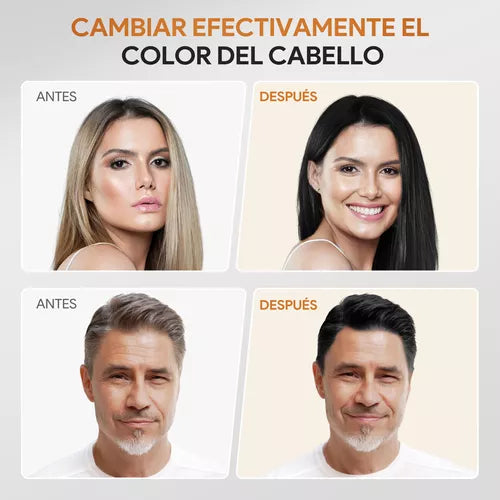 Shampoo Instantáneo Cubre Canas 3 en 1 Natural - Jengibre