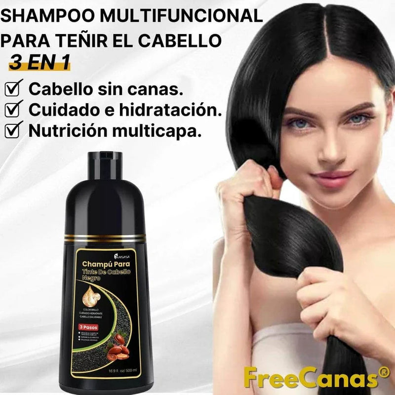 Shampoo Instantáneo Cubre Canas 3 en 1 Natural - Jengibre