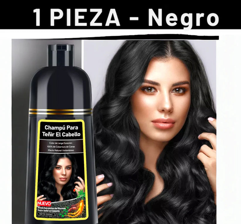 Shampoo Instantáneo Cubre Canas 3 en 1 Natural - Jengibre